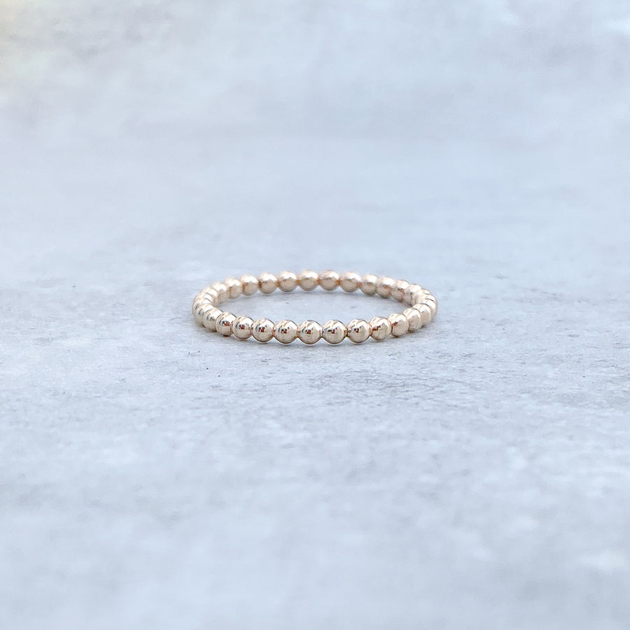 BALL Ring 14ct Yellow Gold Filled